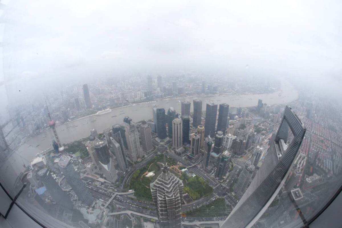 上海中心大厦/Shanghai Tower，中国第一高楼。