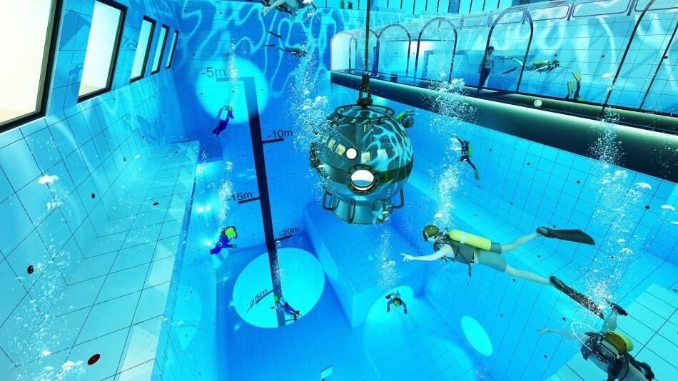 意大利最深的泳池，体验一次只需100欧，这个相当知名的Y-40泳池你知道吗？